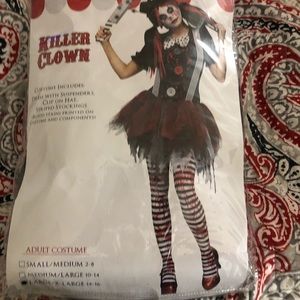 Adult Killer Clown Costume
